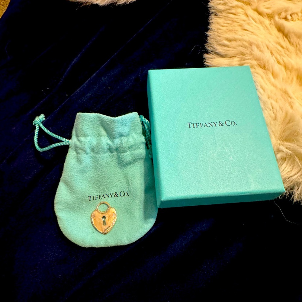 Tiffany Heart lock charm